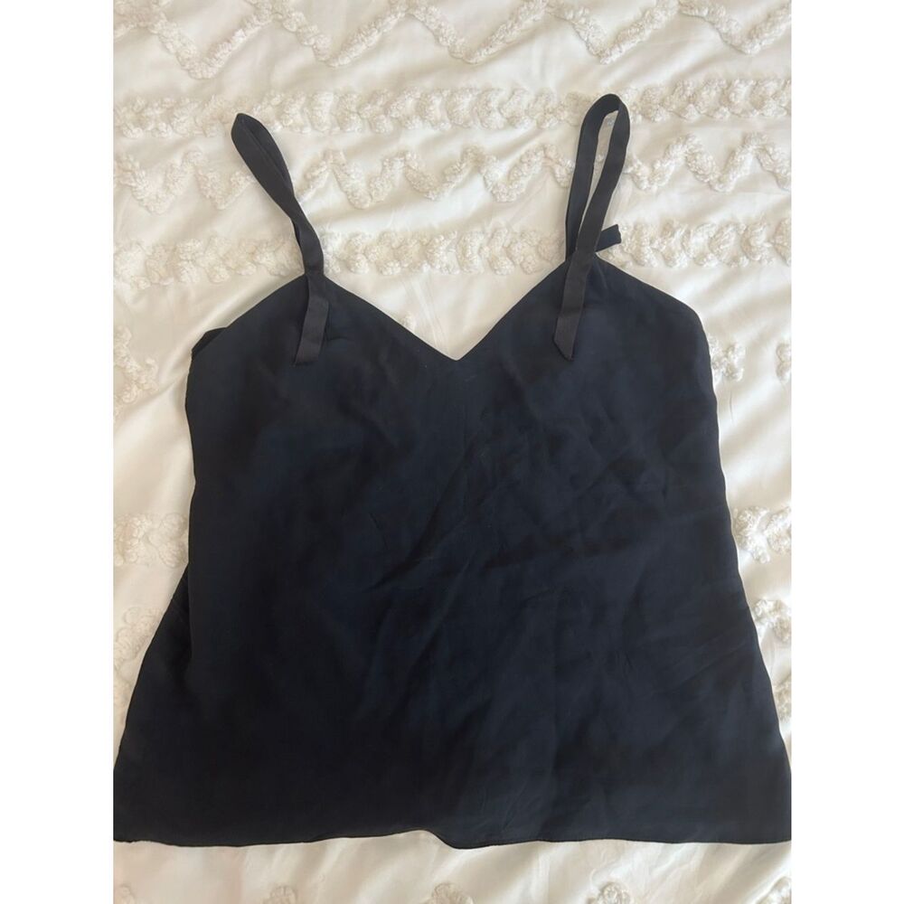 Thakoon black silk camisole fully lined size 4
